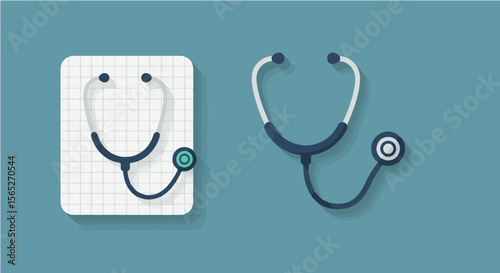 medical vector,Stethoscope Medical Icon