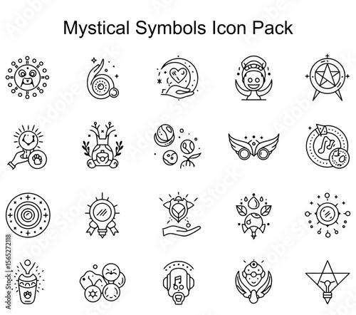 Mystical Symbol Icons