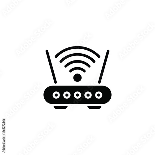 Wireless router icon