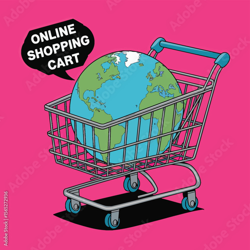 2d vector illustration colorful Land and sea transport techniques, methods and technological tools for transporting and shipping goods and products and logistic 
