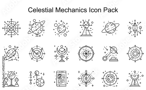 Celestial Mechanics Icon Pack