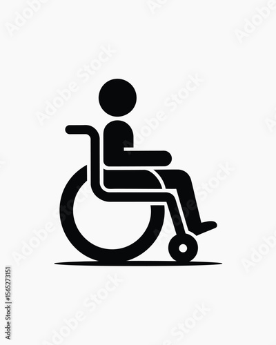 Wheelchair icon symbol accessibility disability inclusion