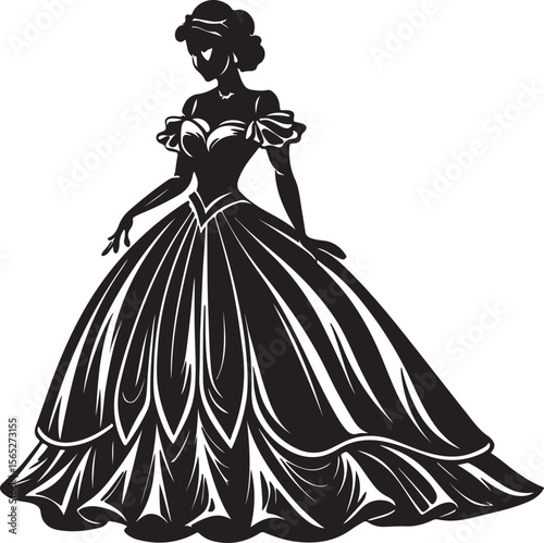 girl in a dress