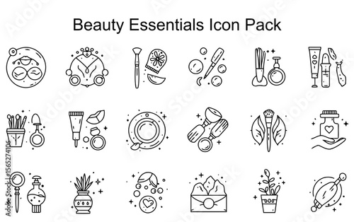 Beauty Essentials Icon Pack