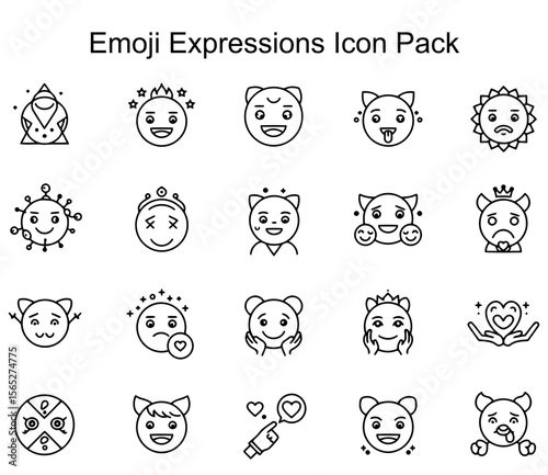 Emoji Expressions Icon Pack