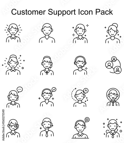 Customer Support Icons