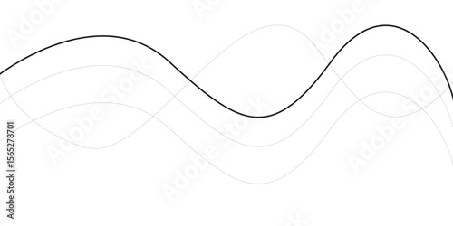 abstract lines background Abstract wave pattern with multiple curved lines