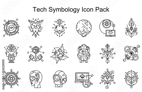 Tech Symbology Icon Pack