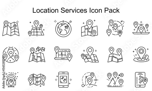 Location Services Icon Pack