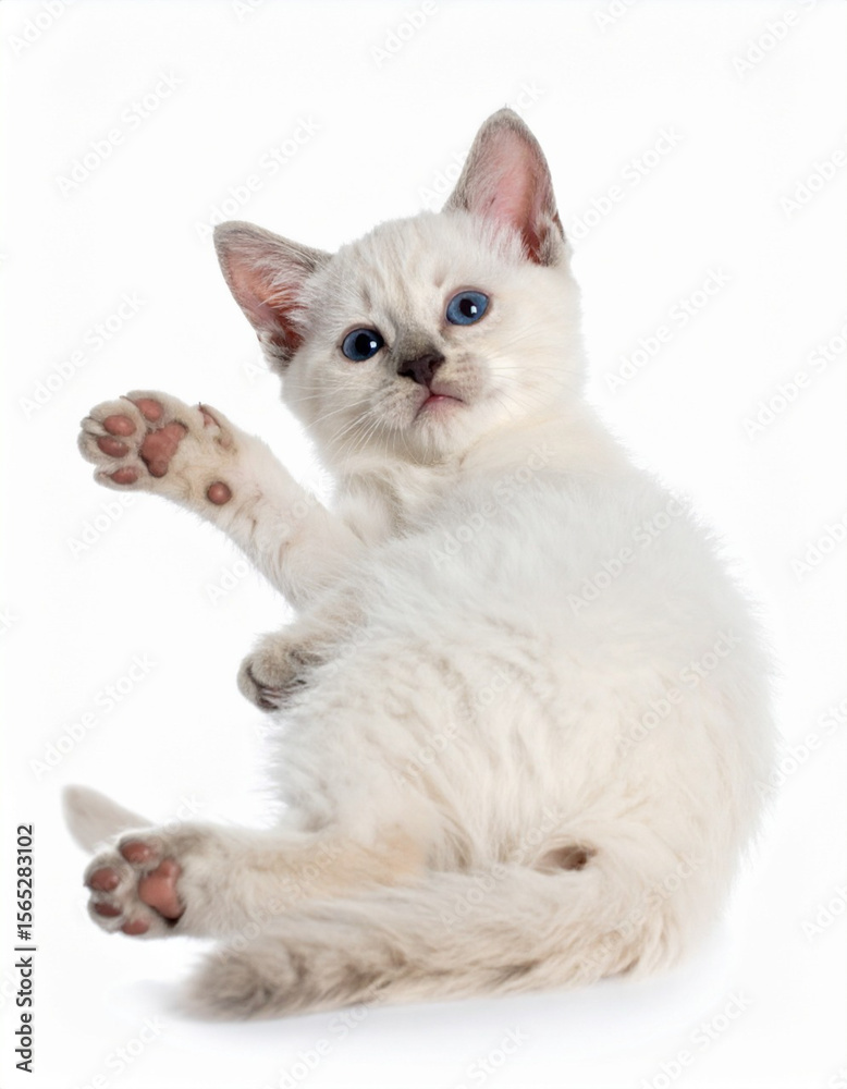 Fototapeta premium two little kittens