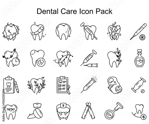 Dental Care Icon Pack