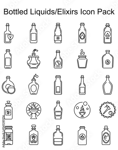 Bottled Liquids/Elixirs Icon Pack