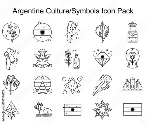 Argentine Culture/Symbols Icon Pack