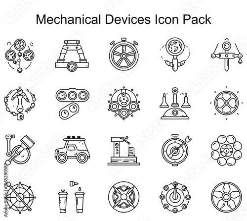 Mechanical Devices Icon Pack