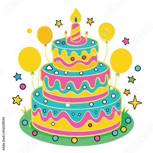 happy birthday cake