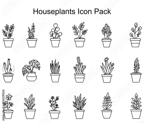 Houseplant Icon Pack