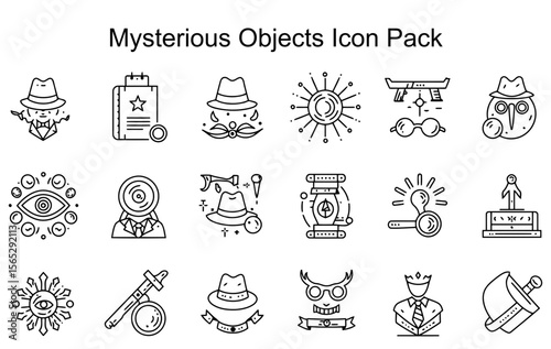 Mysterious Objects Icon Pack