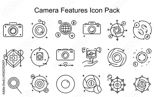 Camera Features Icon Pack