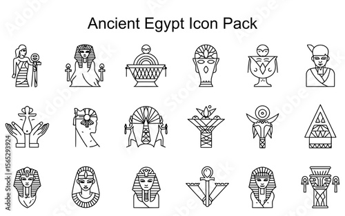 Ancient Egyptian Icon Pack
