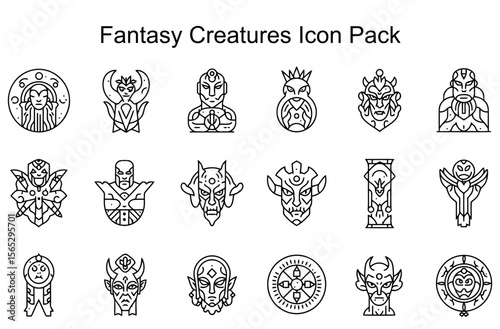 Fantasy Creatures Icon Pack