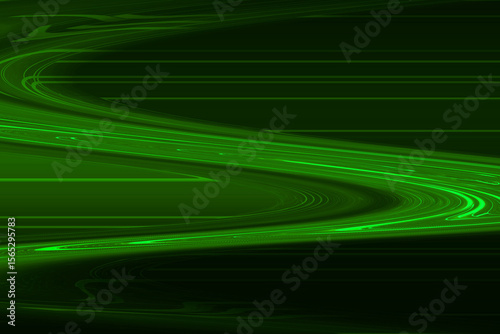 Wallpaper Mural 2d illustration Abstract futuristic electronic circuit technology background Torontodigital.ca