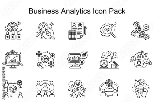 Business Analytics Icons