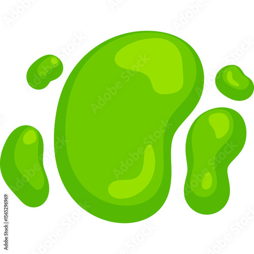 Abstract Halloween Slime