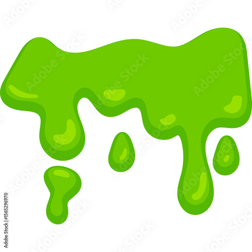 Abstract Halloween Slime