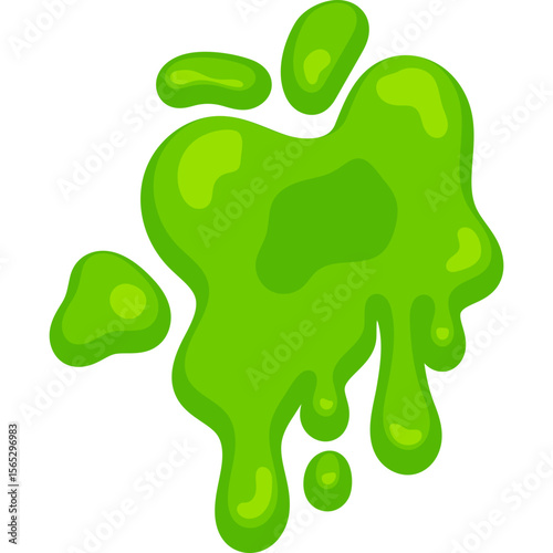 Abstract Halloween Slime