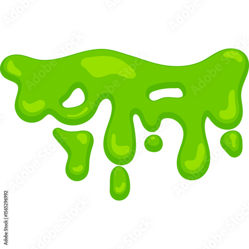 Abstract Halloween Slime