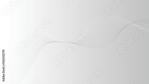 Clean and modern light background with soft wave gradients. Perfect for minimal designs, corporate materials, or technology-themed visuals. EPS10 vector, fully scalable.