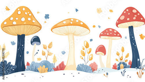 Coloring Page for Kids - Delightful and Fun Scene for Children to Color