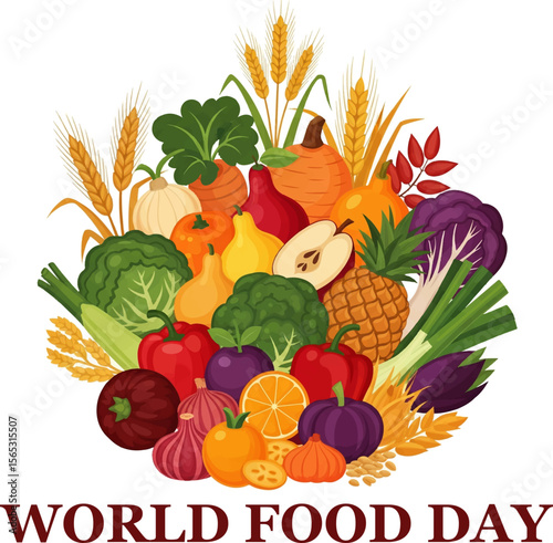 World Food Day, Abundance of Fruits and Vegetables