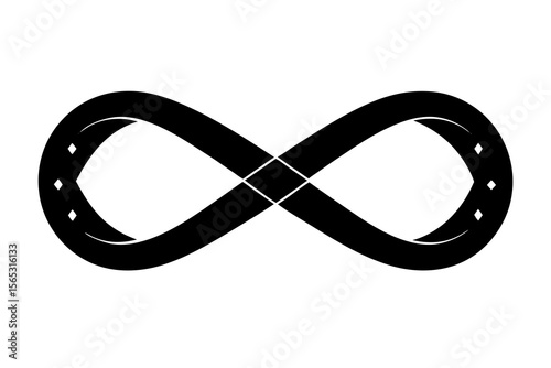 Infinite Loop Symbol – Modern Minimal Infinity Design Vector