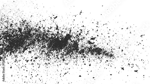 Abstract dust particle and dust grain texture on white background.  Dust particle and dust grain texture 