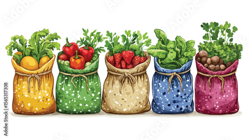 Eco-Friendly Compostable Bags Collection for Sustainable Packaging Solutions