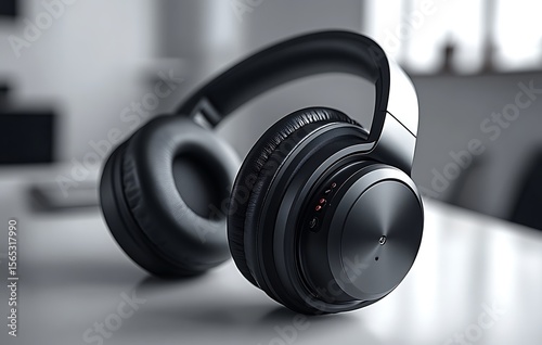 Modern Over-Ear Headphones for Immersive Audio Experience, Personal Listening and Entertainment