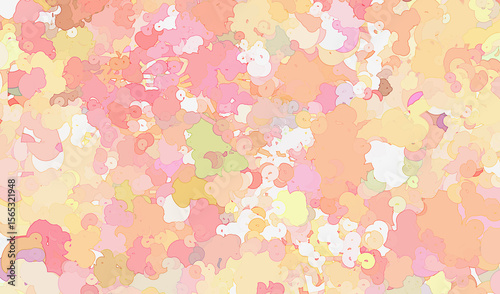Yellow pink abstract background, colorful pattern, modern wallpaper, graphic art print.