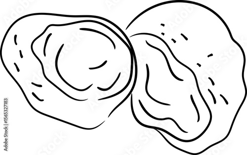 Green Tea Mochi Illustration