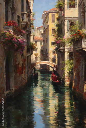 Serenity and Elegance Amidst the Timeless Canals of Venice