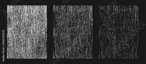 Grunge vertical line texture background set with distressed overlay effect, static noise, scratch surface, dirty print pattern, glitch design, abstract grain, damaged vintage illustration