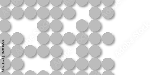Seamless pattern of grey polka dots with transparent background. suit Kurt digital design motif colorful wallpaper illustration, traditional design. wall decorated gray mosaic tiles texture background