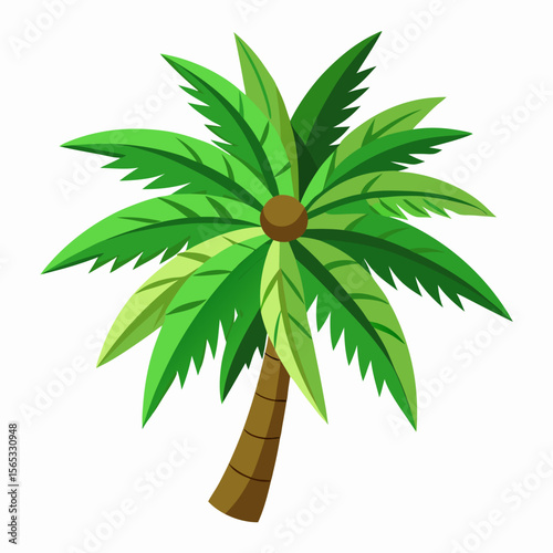 PLAM TREE VACTOR ART