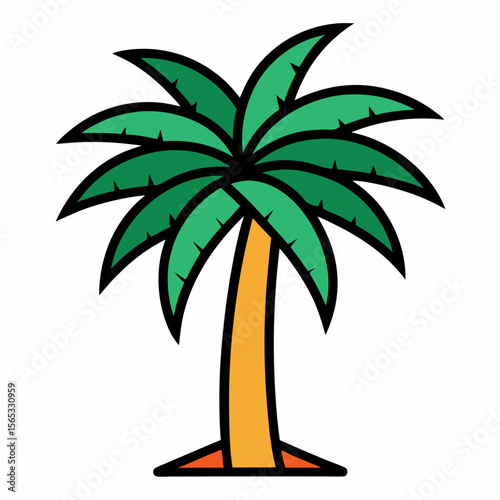 PLAM TREE VACTOR ART