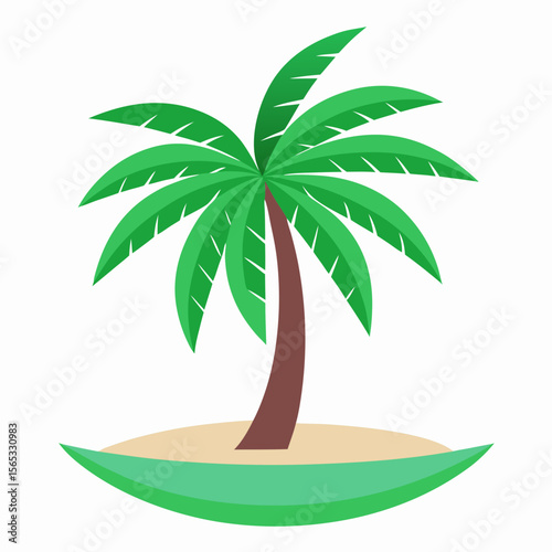 PLAM TREE VACTOR ART