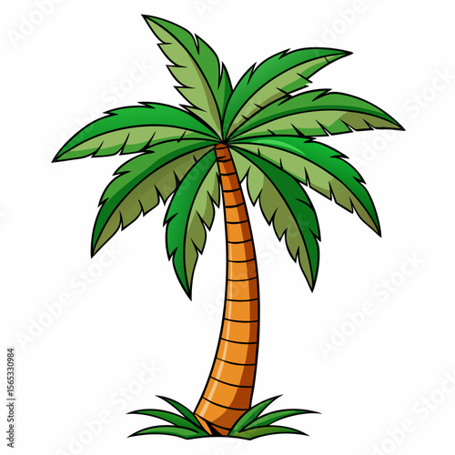 PLAM TREE VACTOR ART