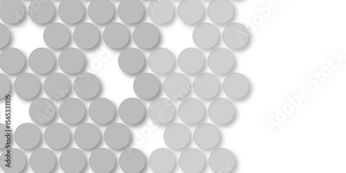 Seamless pattern of grey polka dots with transparent background. suit Kurt digital design motif colorful wallpaper illustration, traditional design. wall decorated gray mosaic tiles texture background