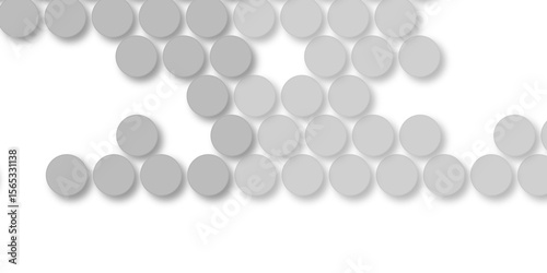 Seamless pattern of grey polka dots with transparent background. suit Kurt digital design motif colorful wallpaper illustration, traditional design. wall decorated gray mosaic tiles texture background