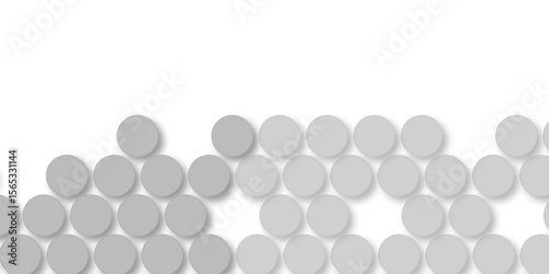 Seamless pattern of grey polka dots with transparent background. suit Kurt digital design motif colorful wallpaper illustration, traditional design. wall decorated gray mosaic tiles texture background
