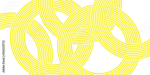 Pasta background, spaghetti abstract geometric pattern. Macaroni yellow poster. Wavy abstract pattern. Pasta vector illustration